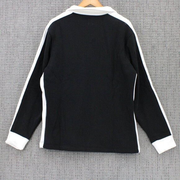 Swet Tailor Sweater Mens Medium M Black Stretch Microfleece Quarter Zip NWT - Picture 7 of 9